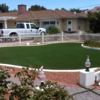 Synthetic Grass Sports Heath Texas Front Yard