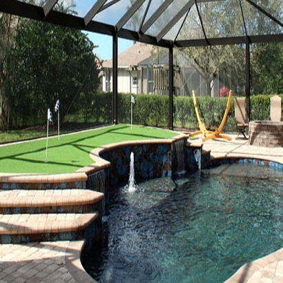 Synthetic Turf Italy Texas Landscape Fountans Back Yard